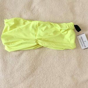 Windsor Neon Yellow Bandeau Top